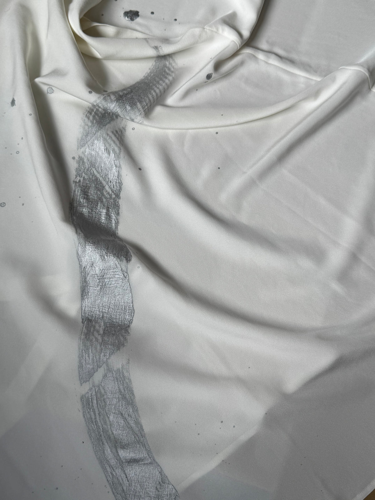One bloom dress -Silver-