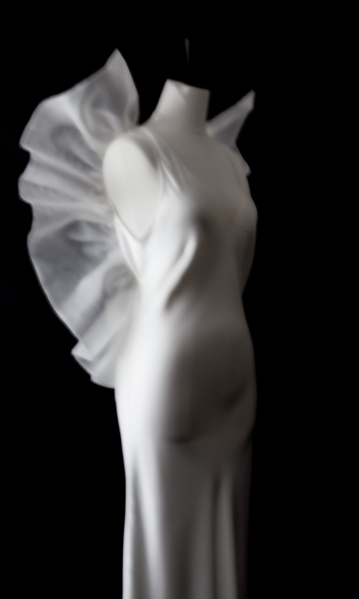 Butterfly dress - 30 Momme Satin Crepe Silk