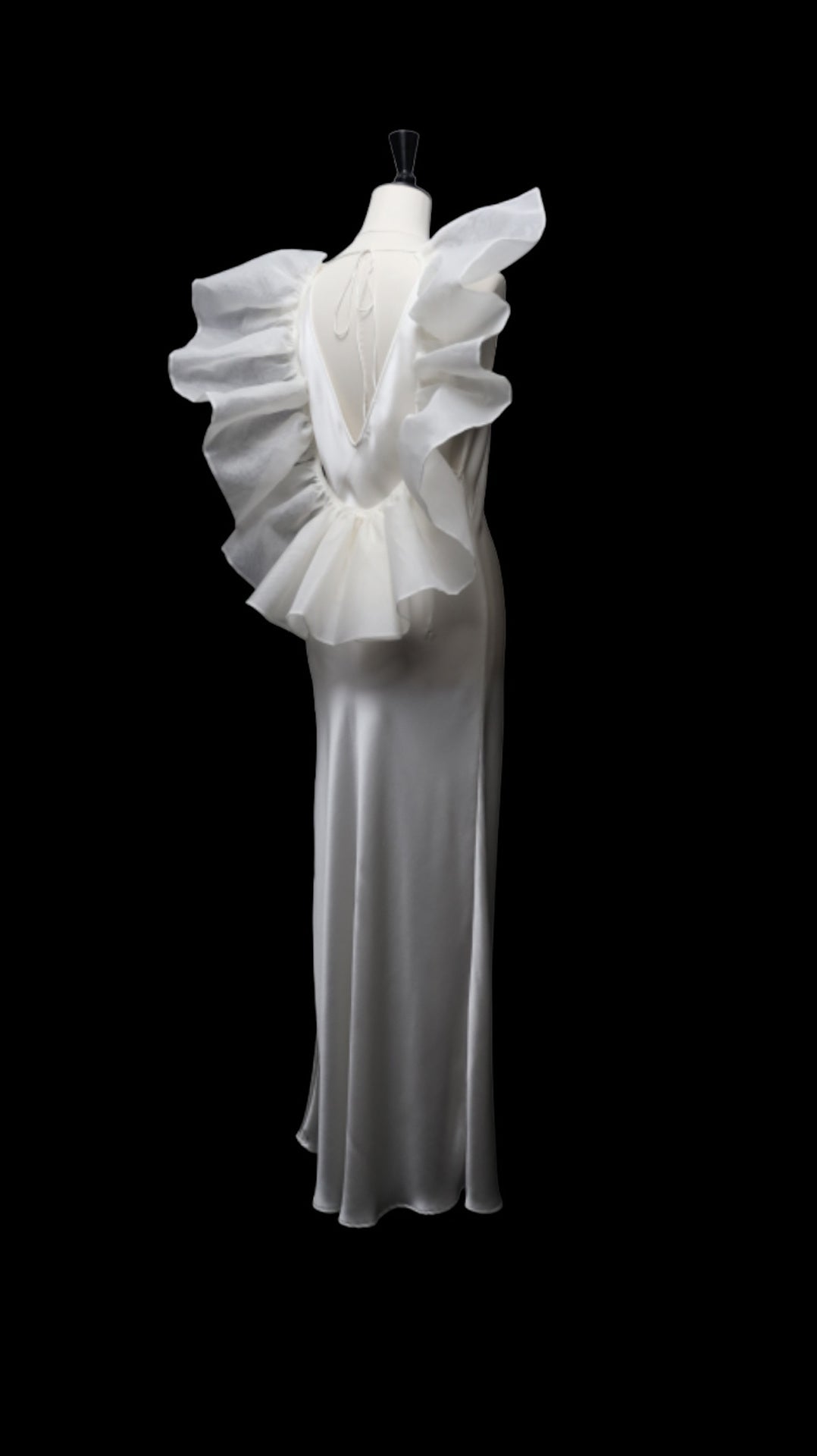 Butterfly dress - 30 Momme Satin Crepe Silk