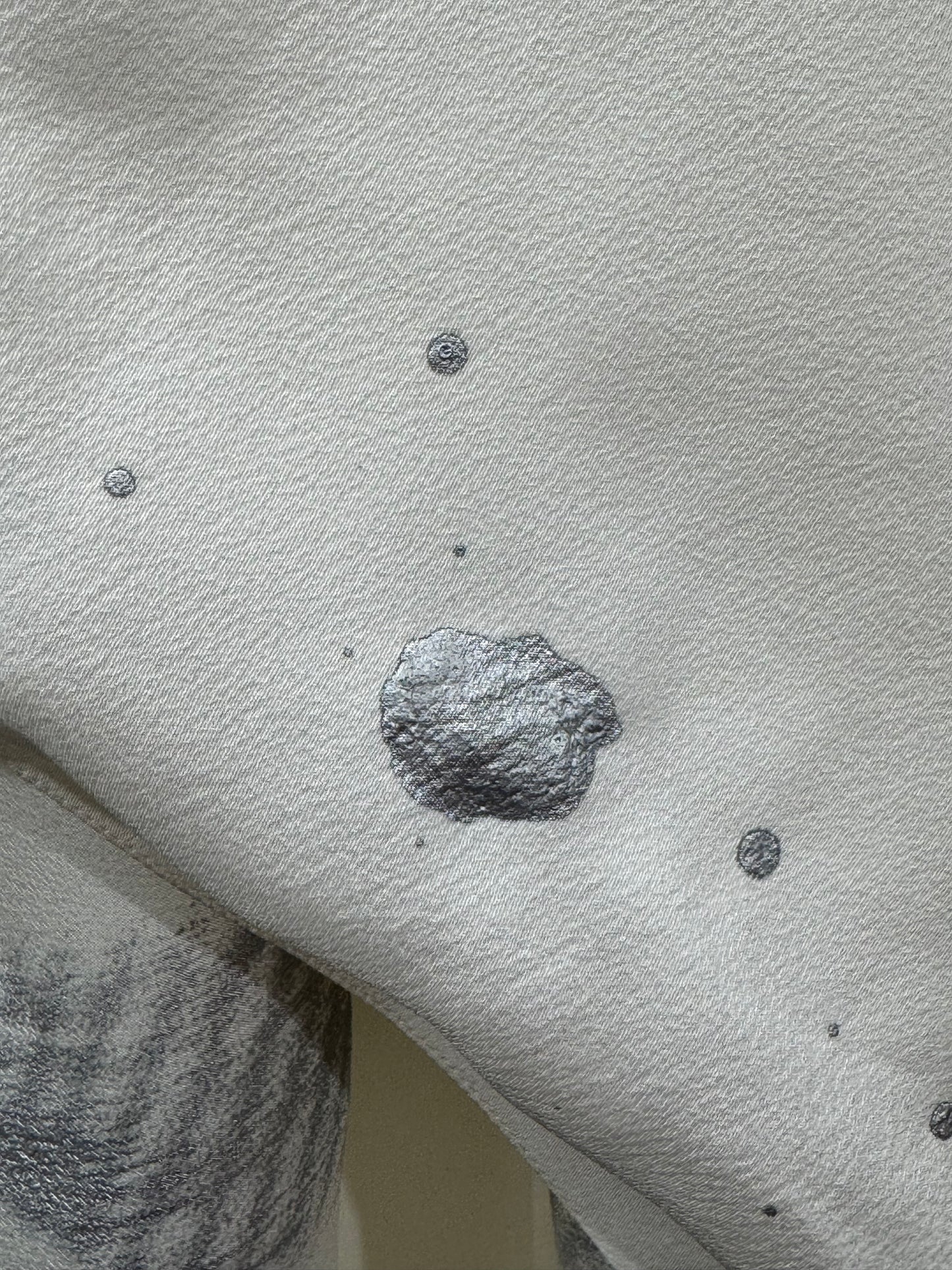 One bloom dress -Silver-