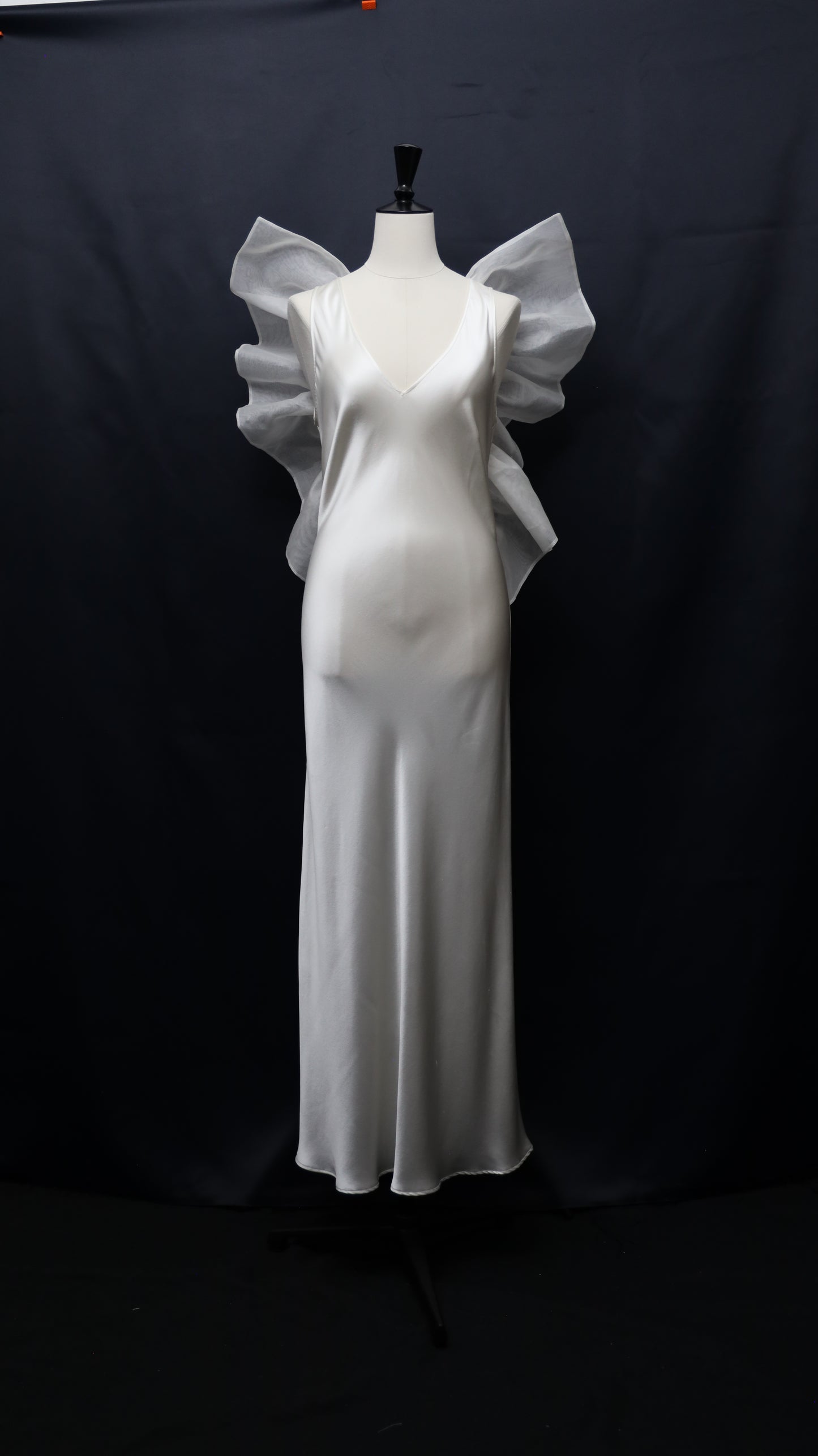 Butterfly dress - 30 Momme Satin Crepe Silk